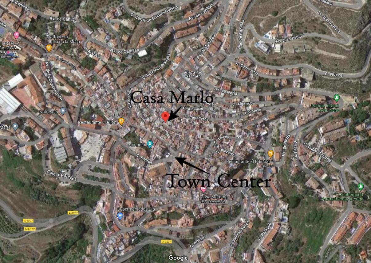 Casa Marlo, Spacious House in the Lively Centre of Cómpeta Exterior foto